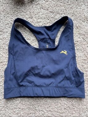 Tracksmith Navy Allston Bra